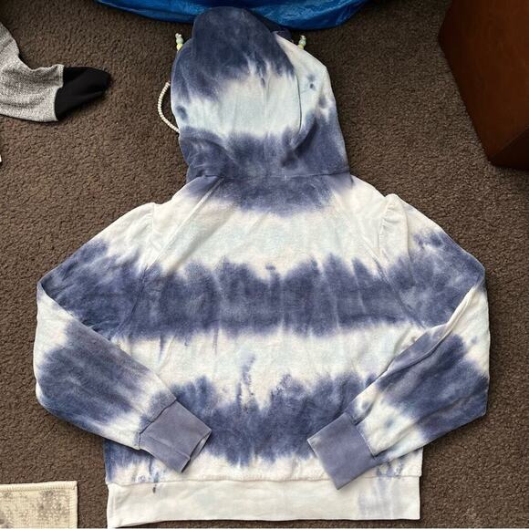 LoveShackFancy Kirby Tie Dye Terrycloth Hoodie - Picture 7 of 9